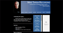 Desktop Screenshot of miketarsia.com